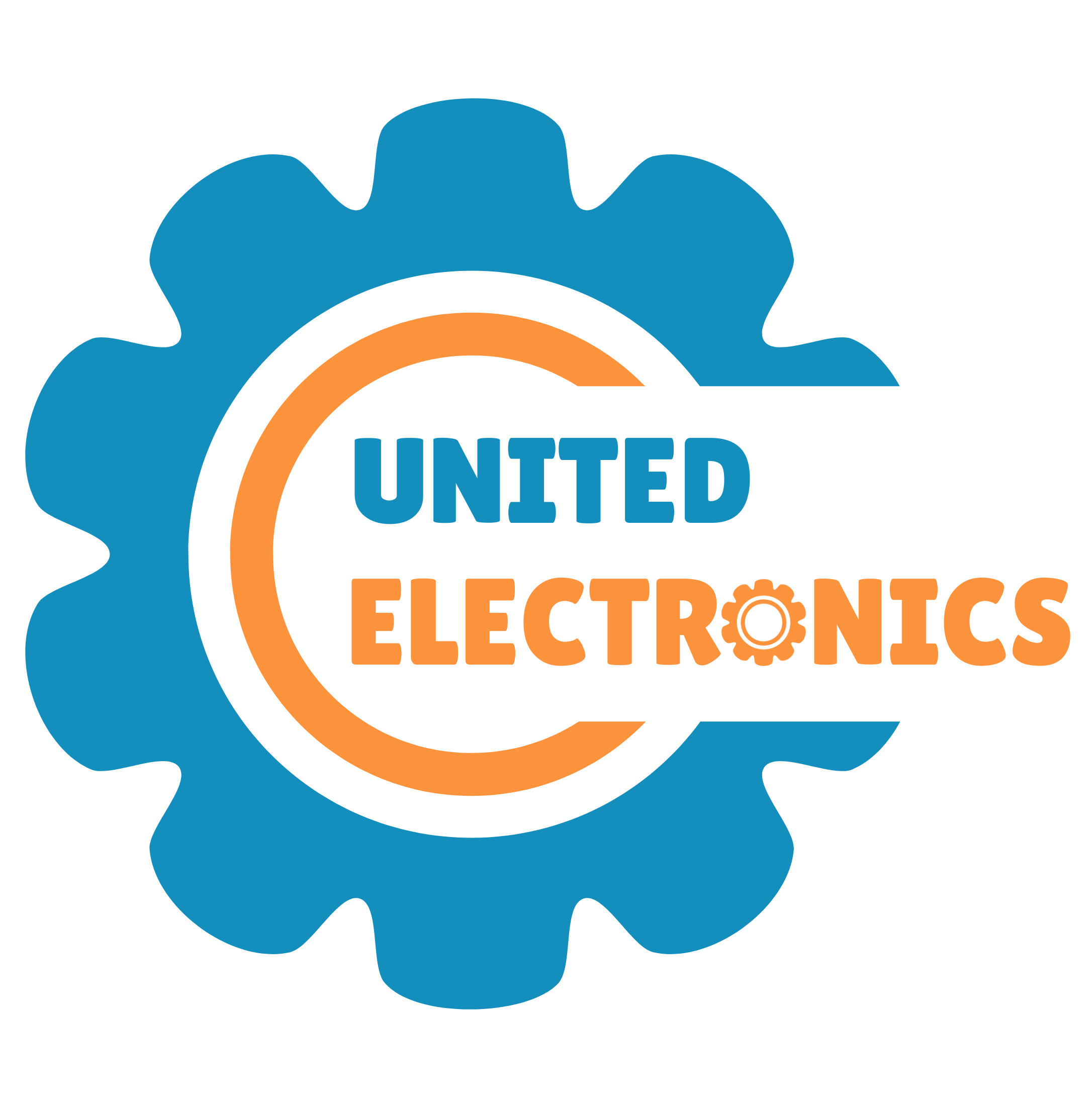 United Electronics logo