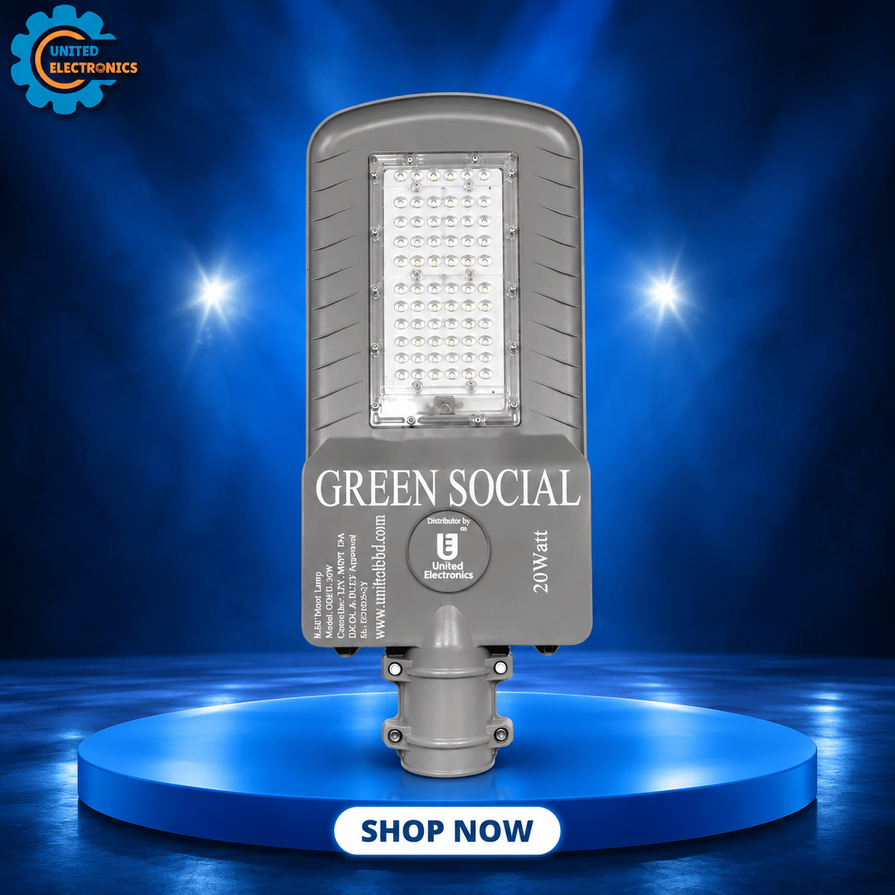 20 Watt Solar Street Light in Bangladesh