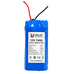 12V 15Ah Lithium Battery Price in Bangladesh